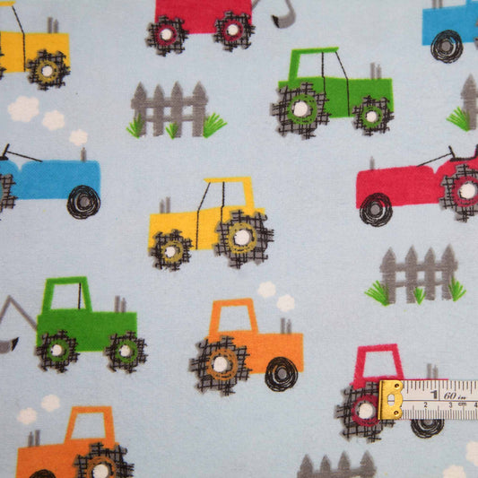 Comfy Flannelette Heavy Machinery