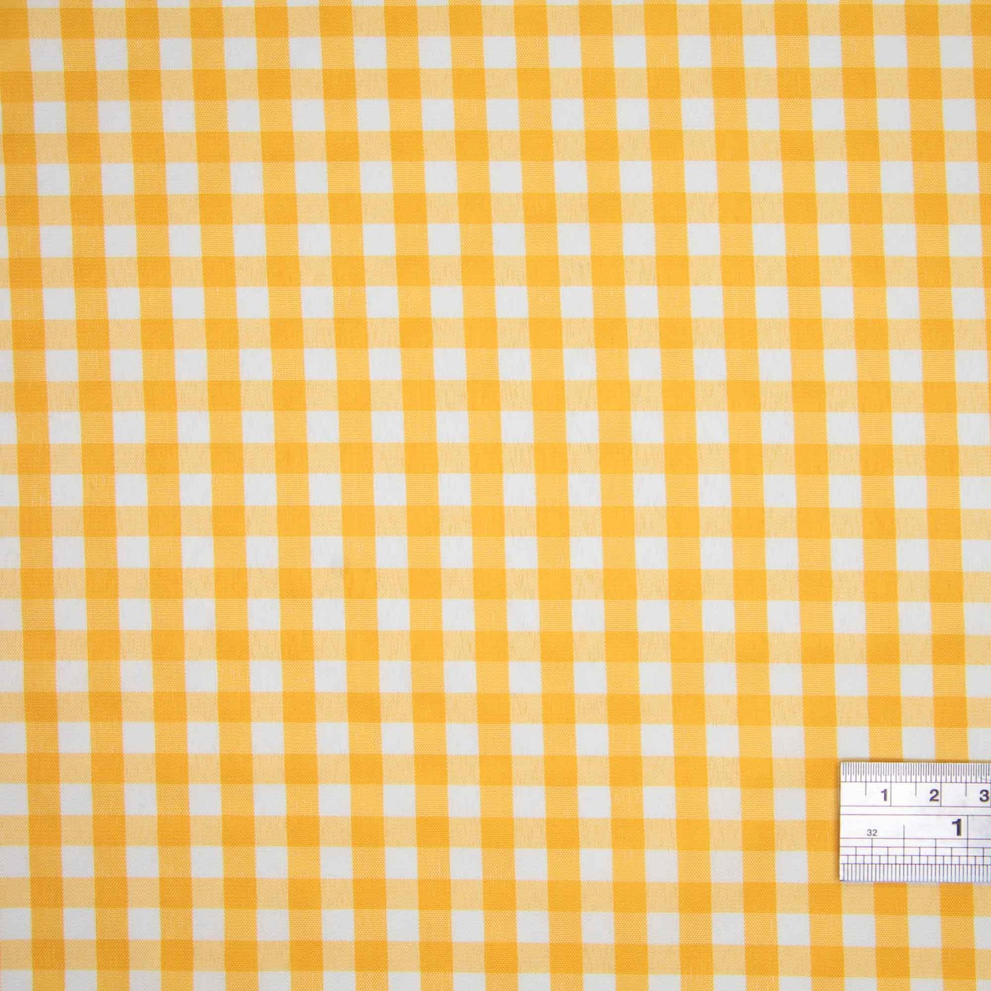 Polyester Gingham - Yellow