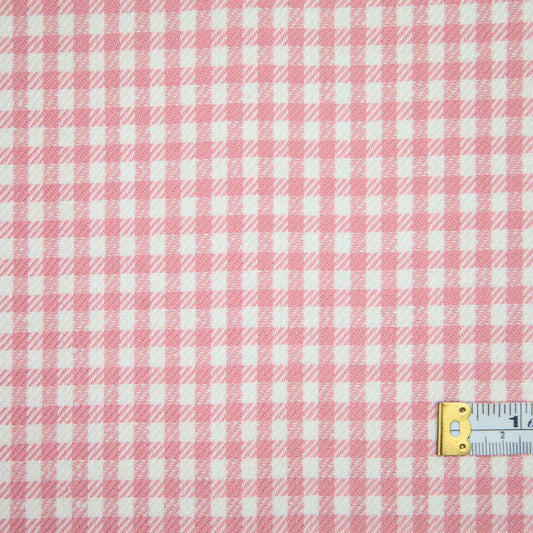 Etro Pink White check