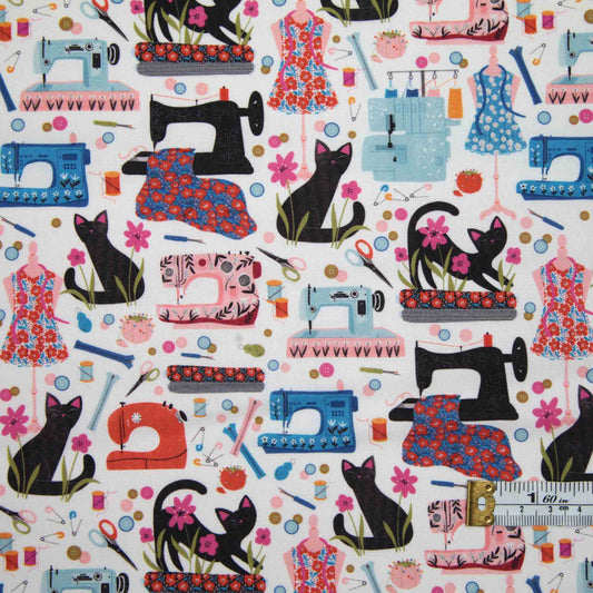 Purrfect Stitches - Crafty Cats