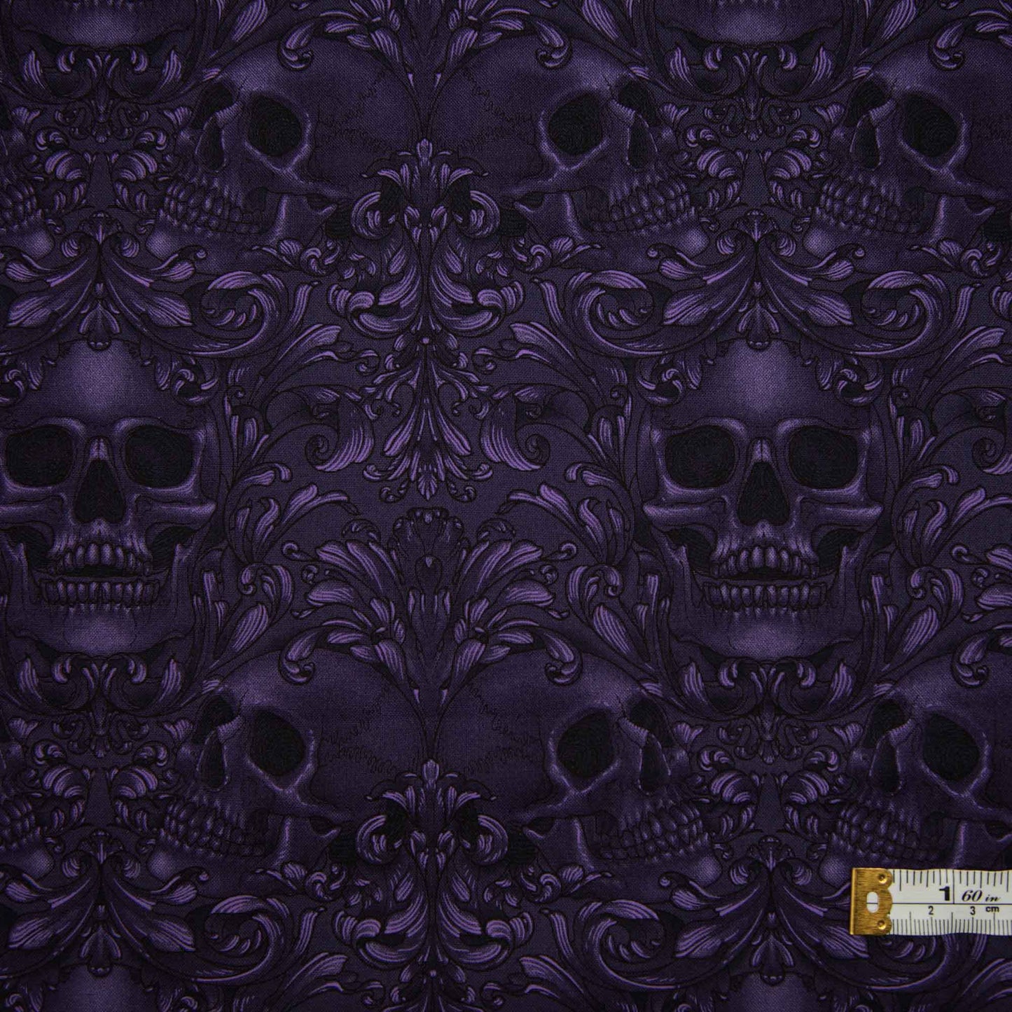 Mystic Moonlight - Skull Damask