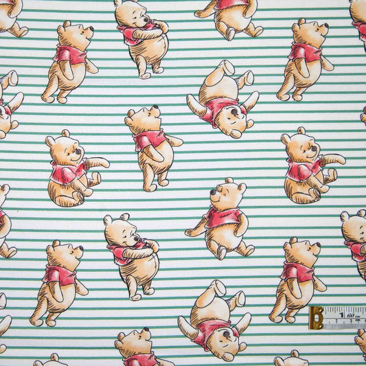Winnie the Pooh - Green Stripe