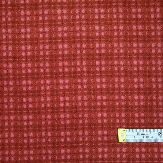 Woolies Flannel - Pumpkin Check