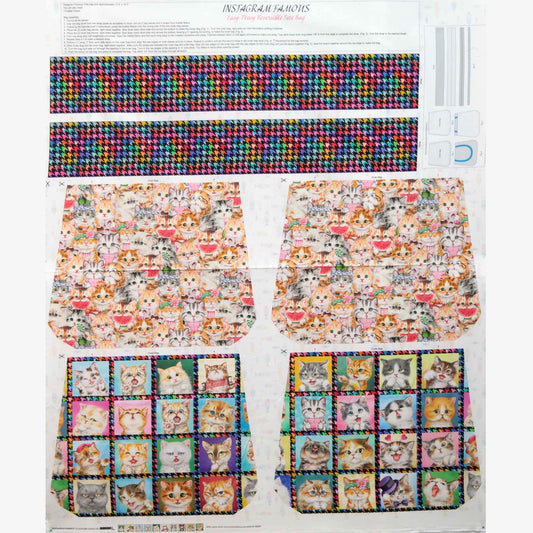 Instagram Famous - Tote Bag Panel
