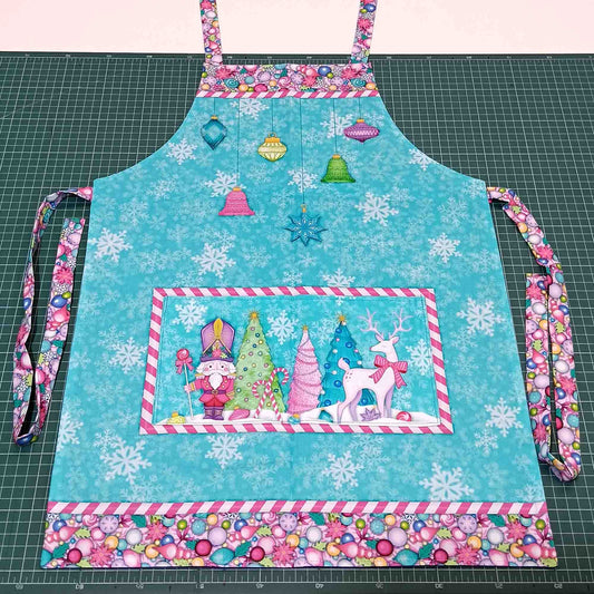 Merry & Bright Child's Apron - Ready Made