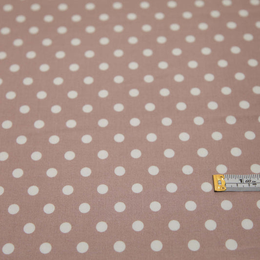 Printed Rayon Spot - Taupe