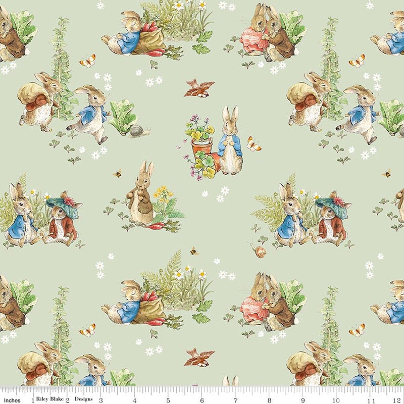 Peter Rabbit and Benjamin Bunny