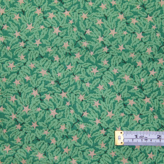 Festive Magic - Holly Sparkle Green