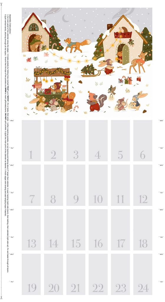 Little Forest - Advent Calendar Panel