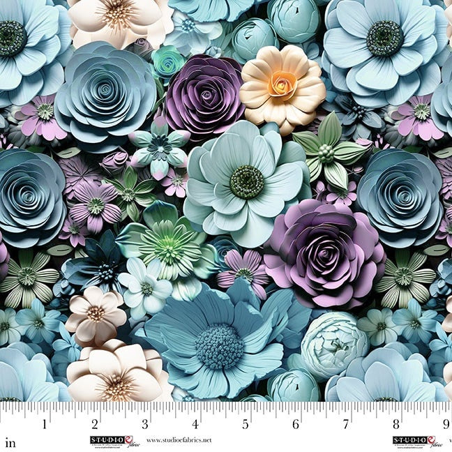 Another Dimension - Flower Bed Turquoise