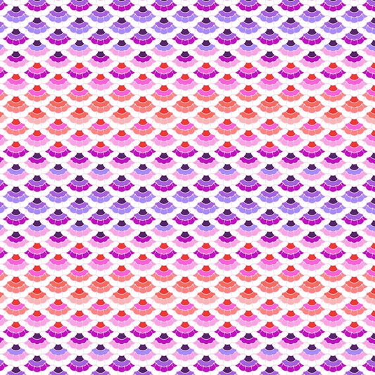 Floral Reef - Aquatic Lace Ultraviolet