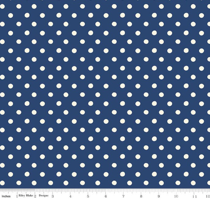 Button Spot - Navy