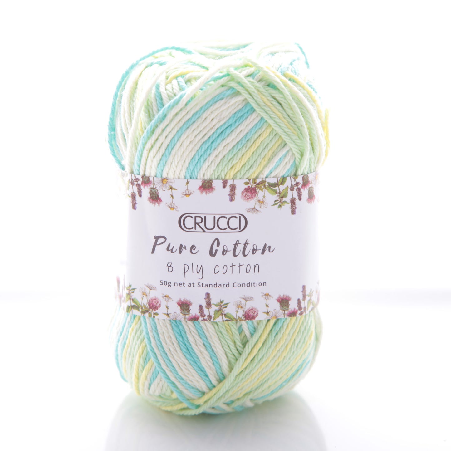 Pure Cotton 8 Ply Variegated