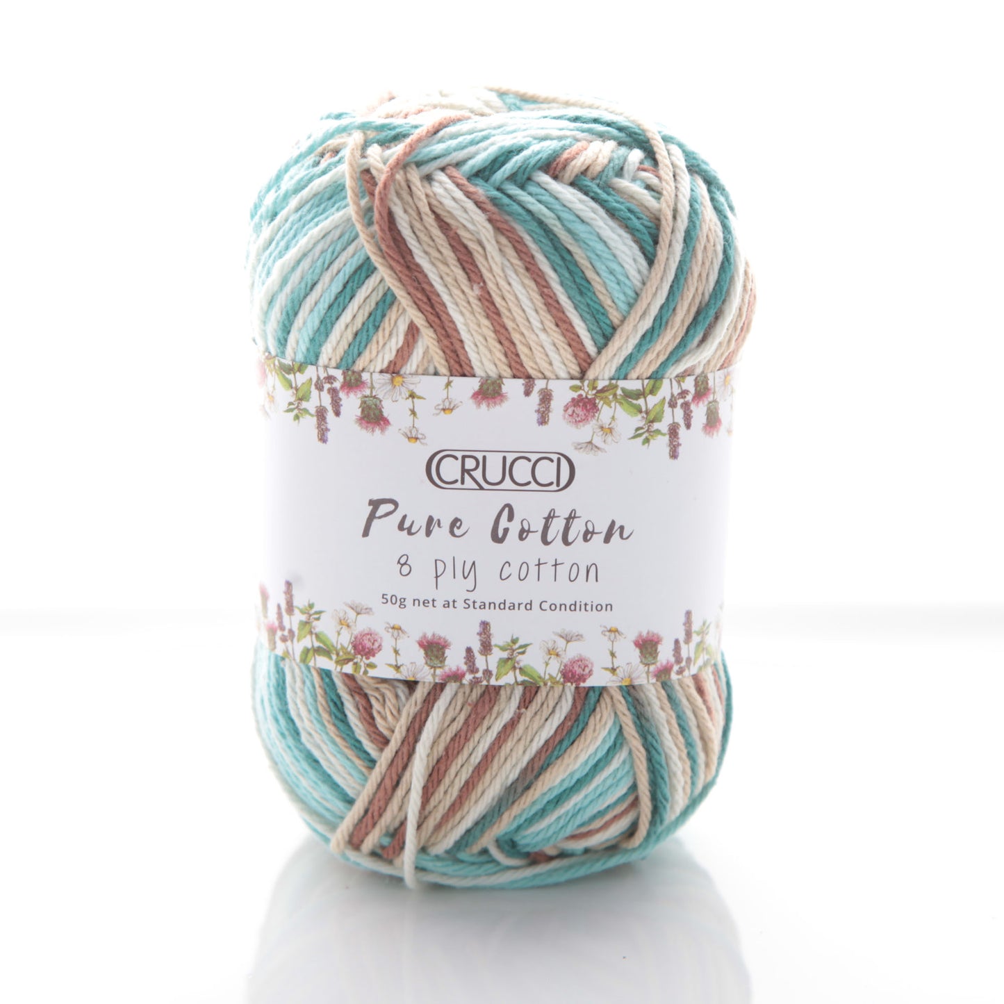 Pure Cotton 8 Ply Variegated