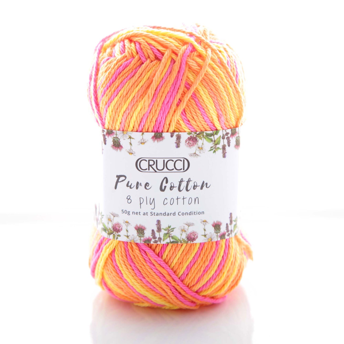 Pure Cotton 8 Ply Variegated