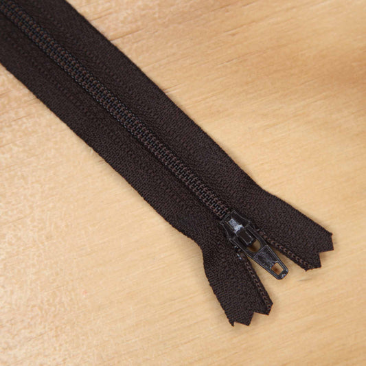 Dress Zips - Dark Brown