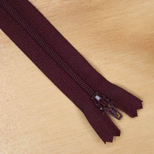 Dress Zips - Bordeaux