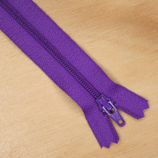 Dress Zips - Purple
