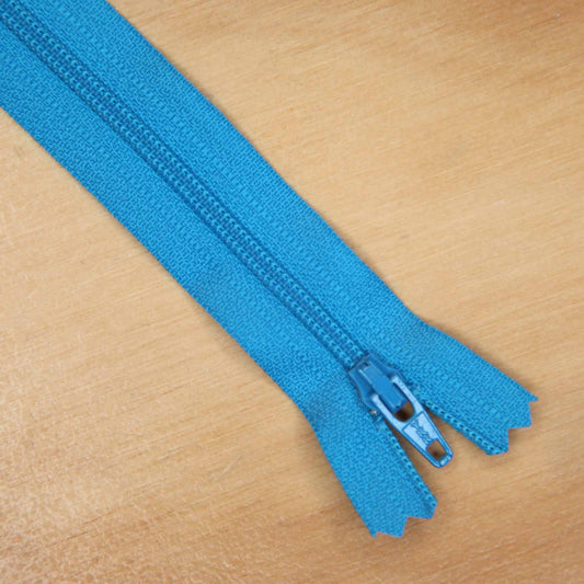 Dress Zips - Saxony Blue