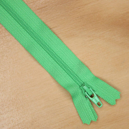 Dress Zips - Lime Green