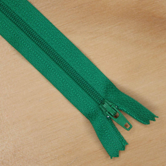 Dress Zips - Emerald