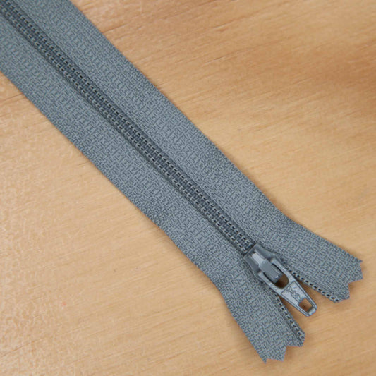Dress Zips - Grey