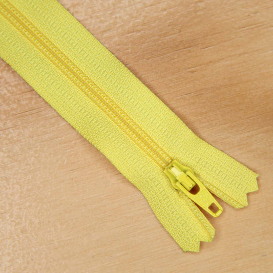 Dress Zips - Yellow