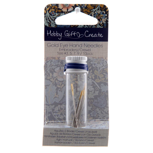 Gold Eye Hand Needles Crewel