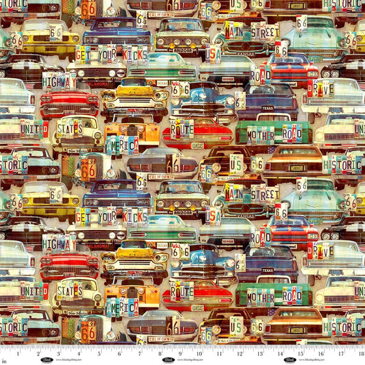 Historic Highway - Retro Cars & Licence Plates