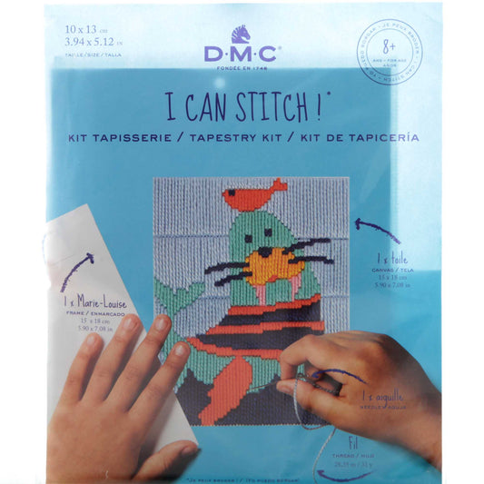 I Can Stitch Tapestry Kit - Victor the Walrus