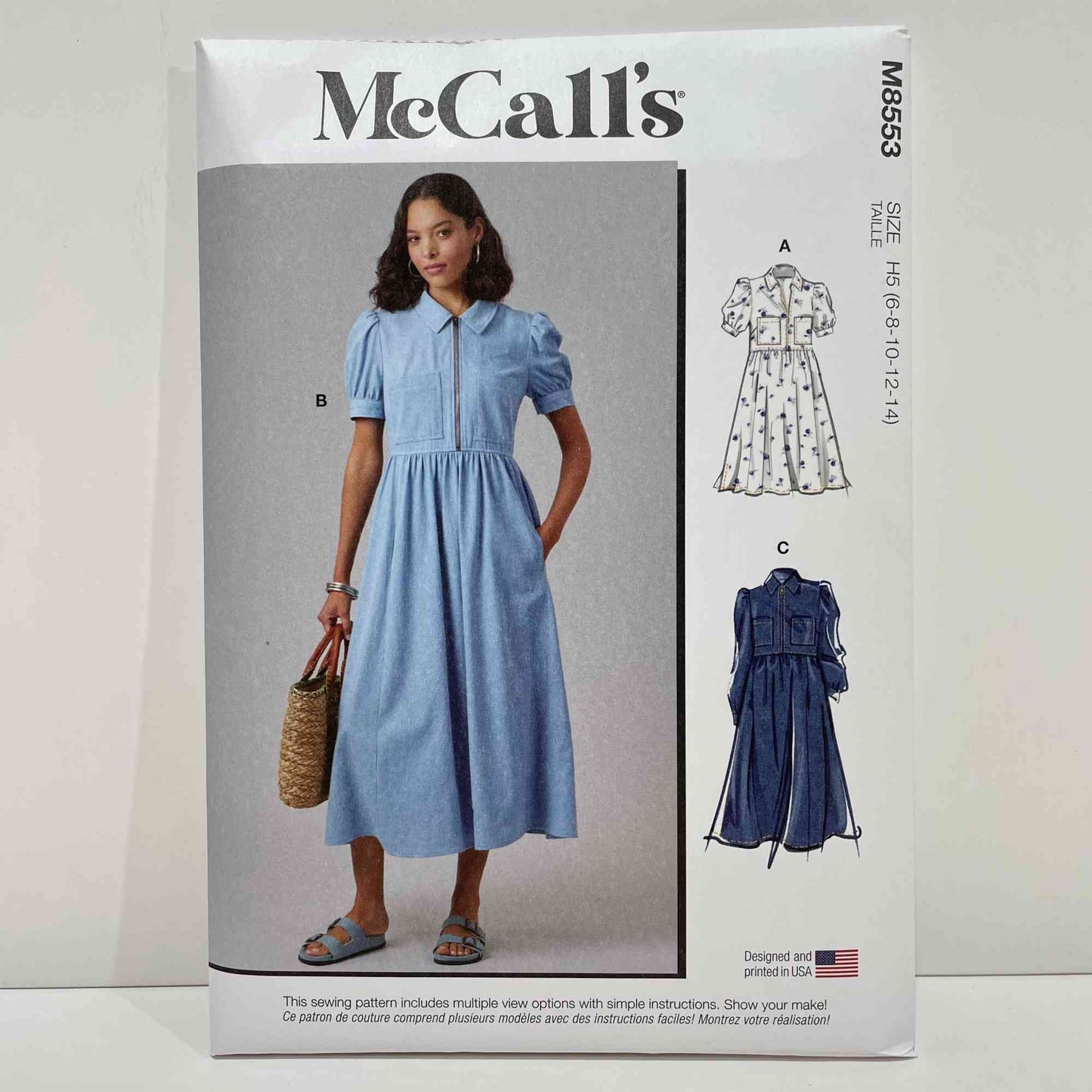 M8553 Misses Dress