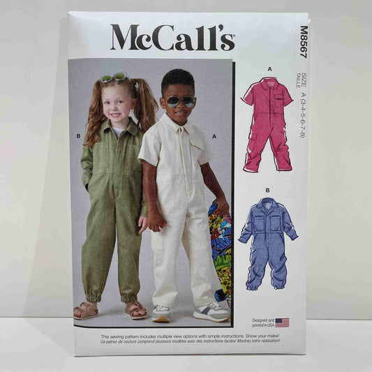 M8567 Children's Jumpsuit