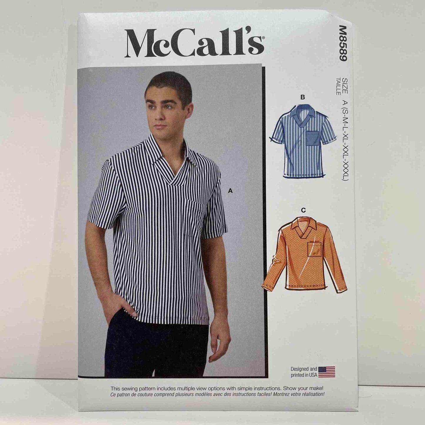 M8589 Men's Top