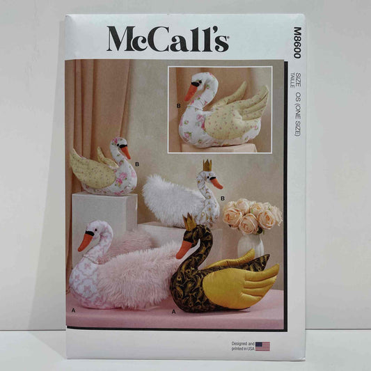 M8600 Plush Swan Toys