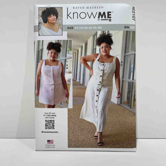 ME2107 Misses Top and Skirt