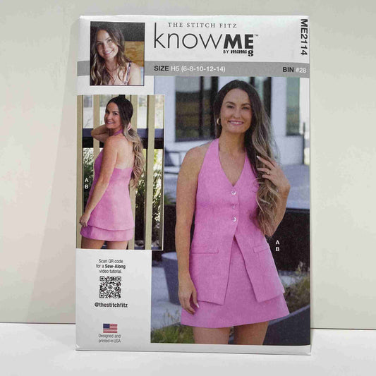 ME2114 Misses Top and Skirt