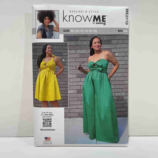 ME2116 Misses Dress and Jumpsuit