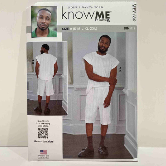 ME2130 Men's Knit Top and shorts