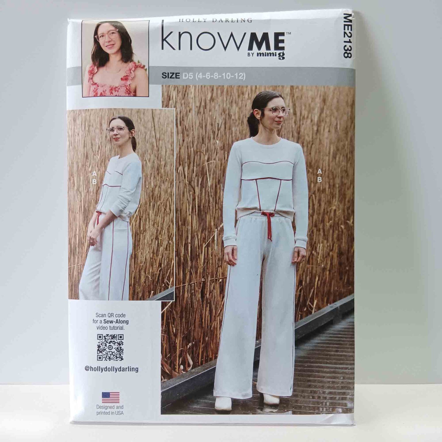 ME2138 Misses Top and Pants