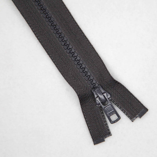Zips - Open Ended - Dark Grey