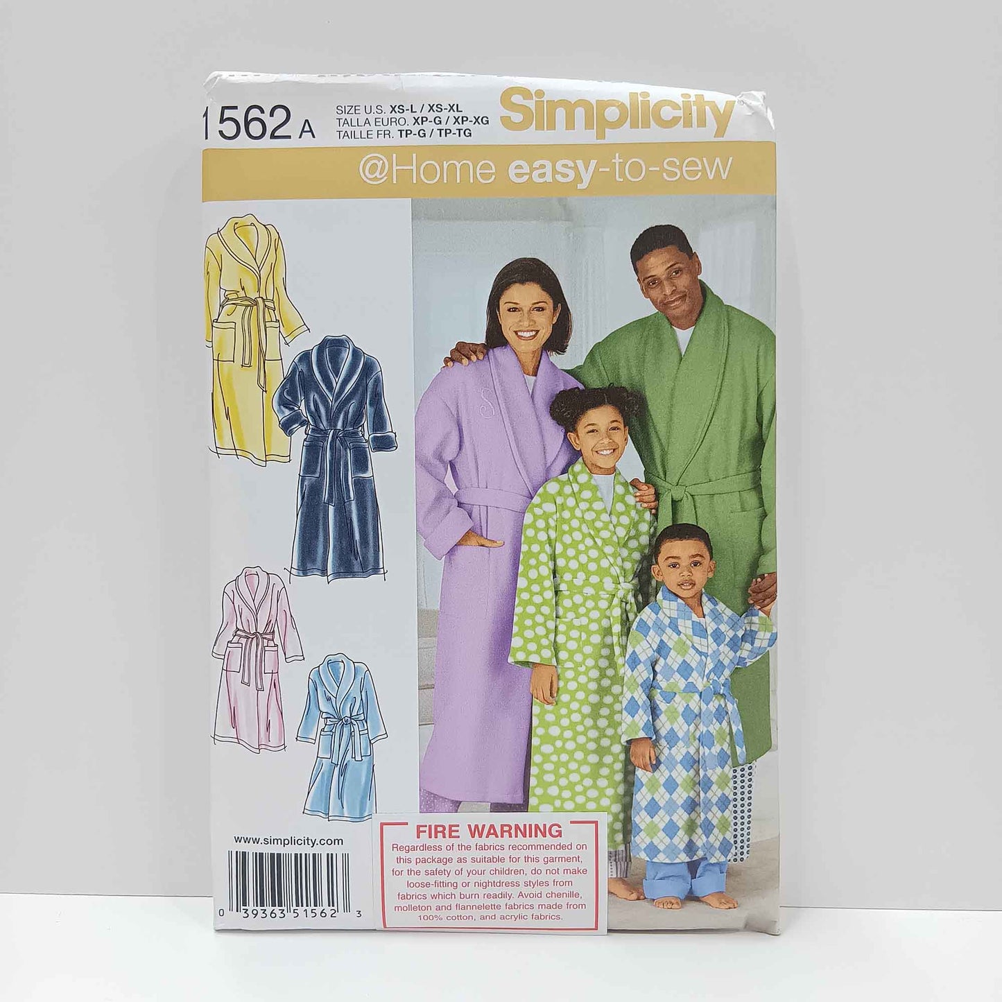 S1562 Unisex Robe and Belt