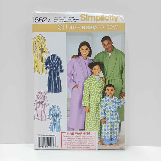 S1562 Unisex Robe and Belt