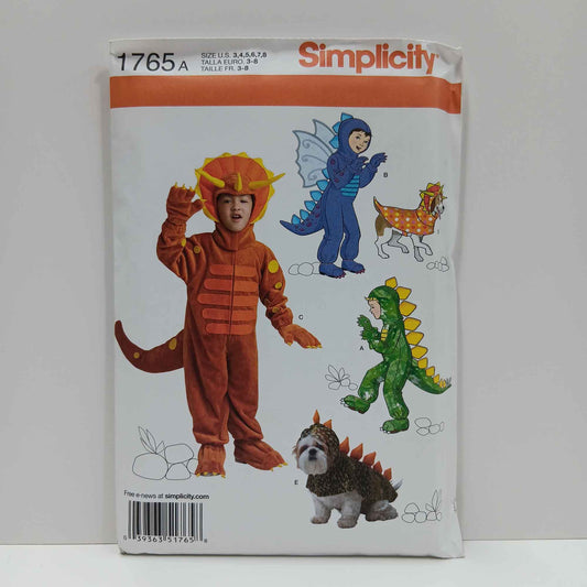 S1765 Child's Dinosaur Costumes