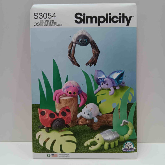 S3054 Plush Bugs