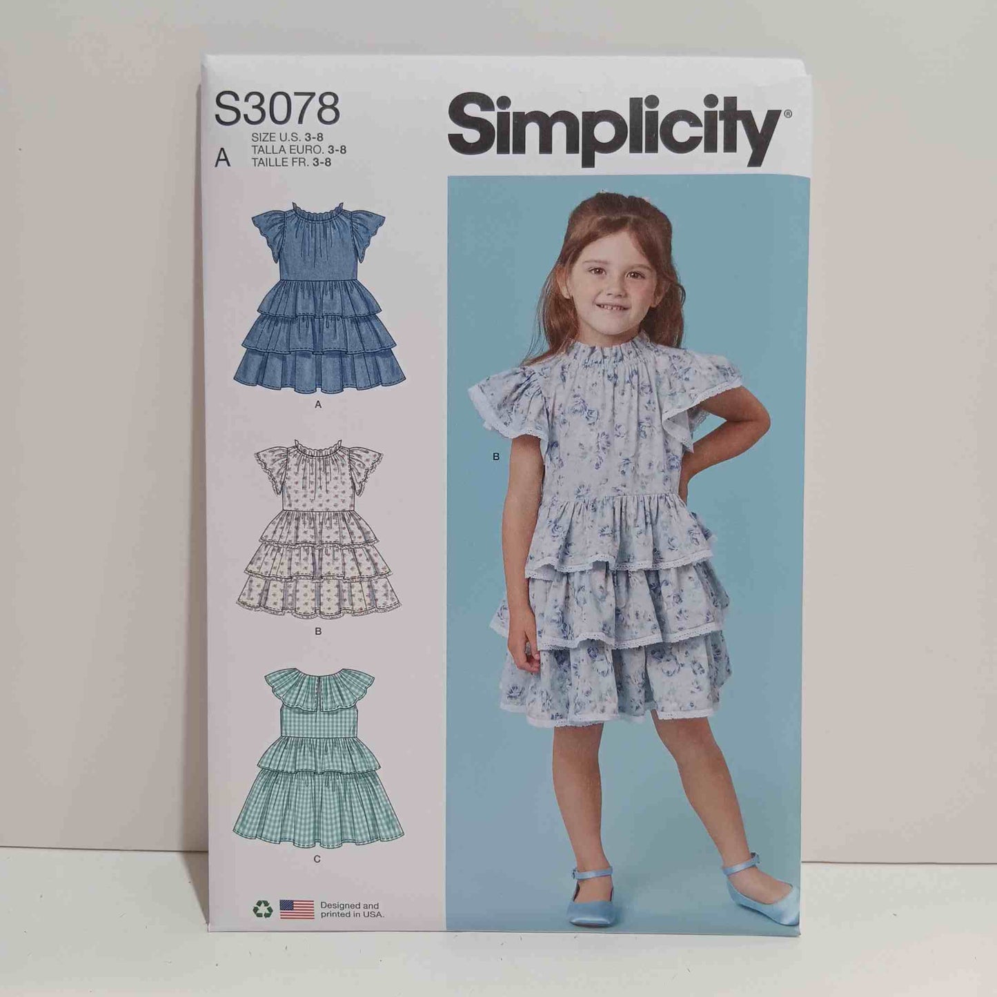 S3078 Children's Dresses