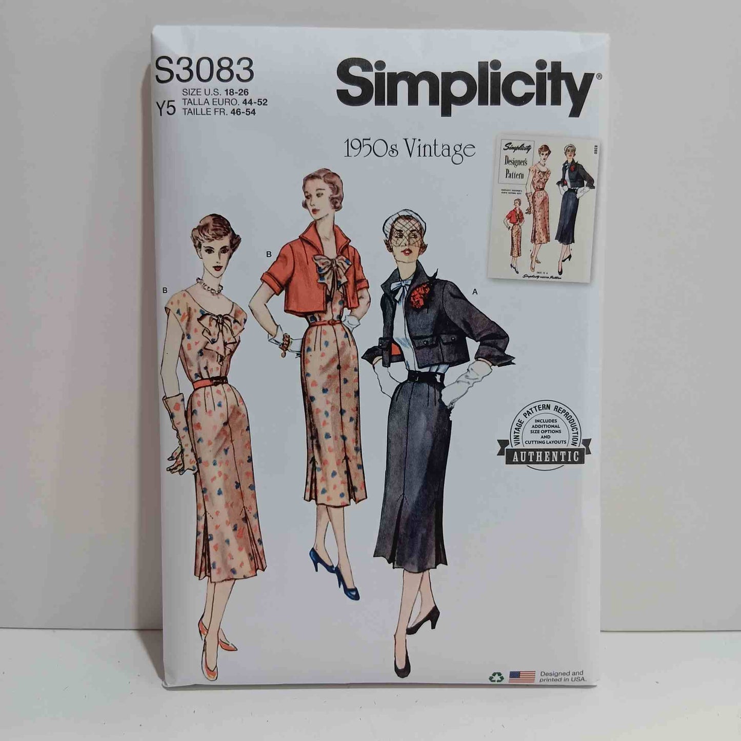 S3083 Misses Dress and Jacket