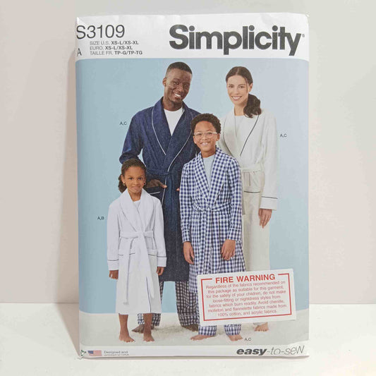 S3109 Dressing Gown and Pants