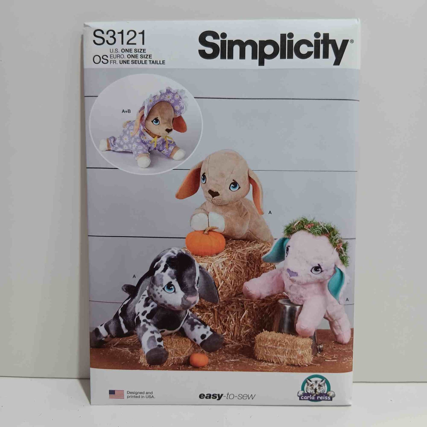 S3121 Baby Goat Plushy