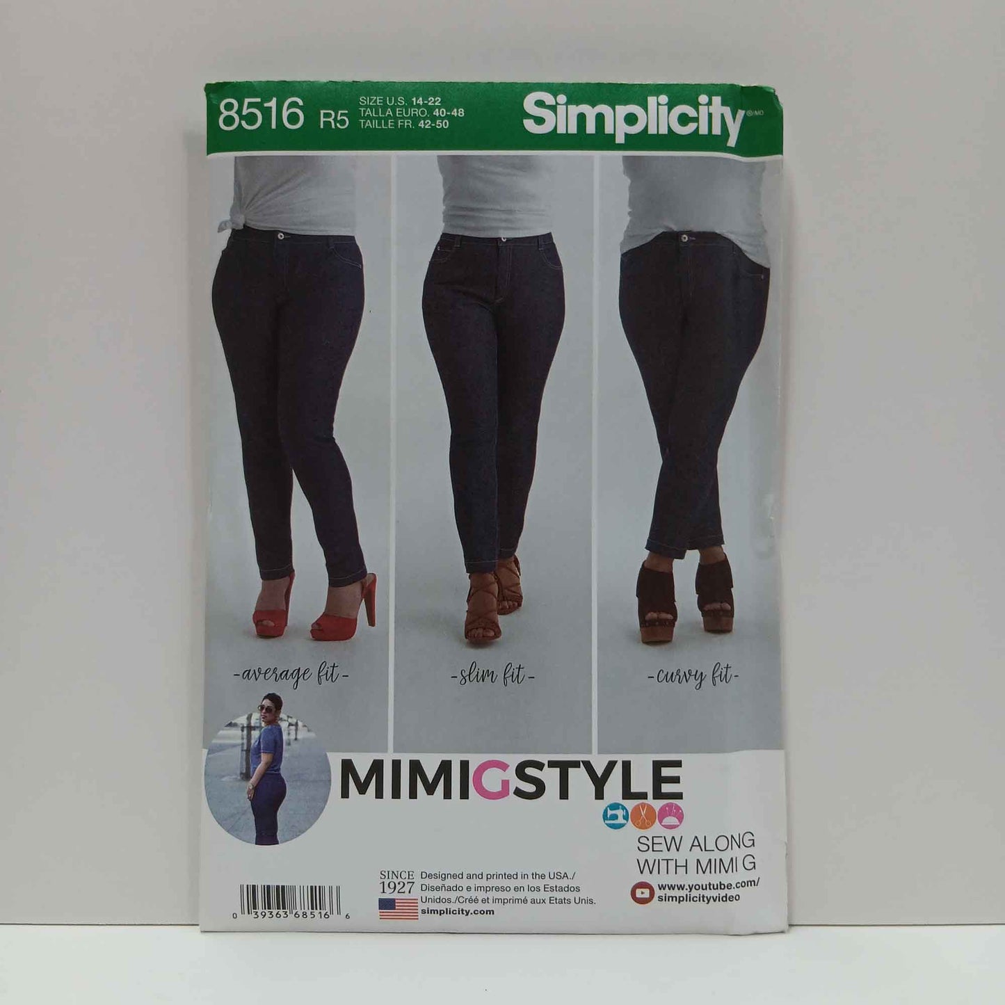 S8516 Misses Skinny Jeans