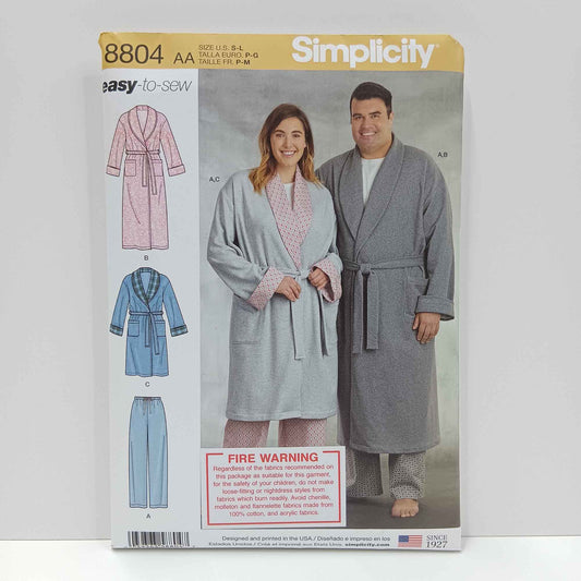 S8804 Robe and Pants